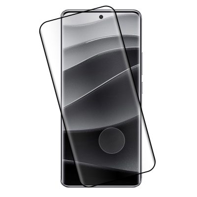 IDOL 1991 TEMPERED GLASS XIAOMI REDMI NOTE 14 PRO PLUS 5G 6.67" 9H 0.30mm GLAMOUR FULL COVER 3D EDGE GLUE FINGER UNLOCK BLACK