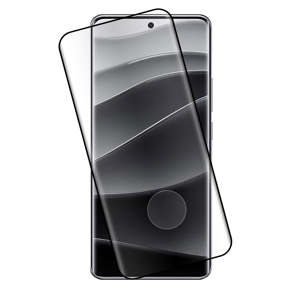 IDOL 1991 TEMPERED GLASS XIAOMI REDMI NOTE 14 PRO PLUS 5G 6.67" 9H 0.30mm GLAMOUR FULL COVER 3D EDGE GLUE FINGER UNLOCK BLACK