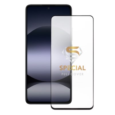 IDOL 1991 TEMPERED GLASS XIAOMI REDMI NOTE 14 4G 6.67" 9H 0.25mm SPECIAL FULL COVER FINGER UNLOCK FULL GLUE BLACK