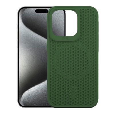 IDOL 1991 ΘΗΚΗ IPHONE 15 PRO 6.1" MAG AIR TPU MAGSAFE CAMERA GUARD DARK GREEN