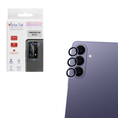 VOLTE-TEL CAMERA GLASS COVER SAMSUNG S26 5G 6.3" 9H 0.30MM PREMIUM EASY APPLICATION BLUE