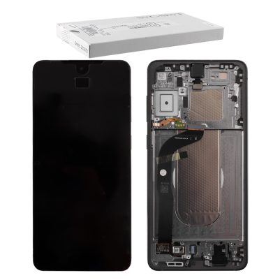 SAMSUNG S25 EDGE 5G S937 ΟΘΟΝΗ + TOUCH SCREEN + LENS GH82-37224C BLACK ORIGINAL SERVICE PACK