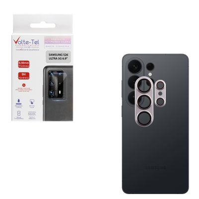 VOLTE-TEL CAMERA GLASS COVER SAMSUNG S26 ULTRA 5G 6.9" 9H 0.30MM 3D AR ALUMINIUM-ELECTROPLATING FRAME SILVER
