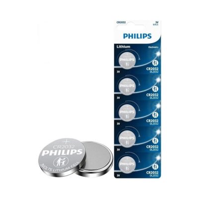 PHILIPS ΜΠΑΤΑΡΙΕΣ ΝΟΜΙΣΜΑΤΟΣ ΛΙΘΙΟΥ CR2032 3V Li-ion 1 ΤΕΜAXIO