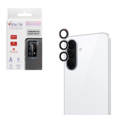 VOLTE-TEL CAMERA GLASS COVER SAMSUNG A37 5G/A57 5G 6.7" 9H 0.30MM EASY APPLICATION SILVER