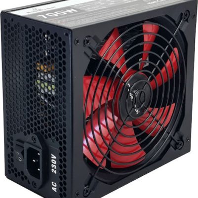 Powertech PT-1169 700W Μαύρο Τροφοδοτικό Υπολογιστή Full Wired
