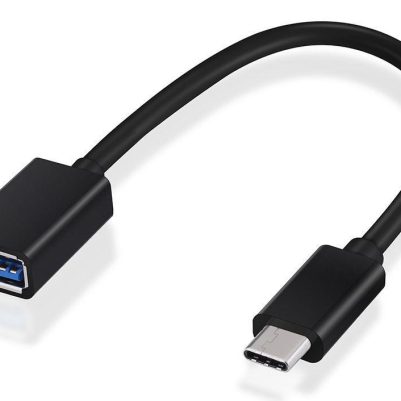 POWERTECH καλώδιο USB-C σε USB 3.1 CAB-UC016, OTG, 5Gbps, 0.20m, μαύρο
