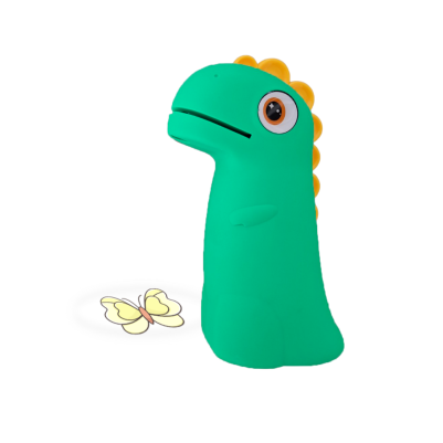 Kiddoboo Προτζέκτορας ζωγραφικής Dino's Art Green