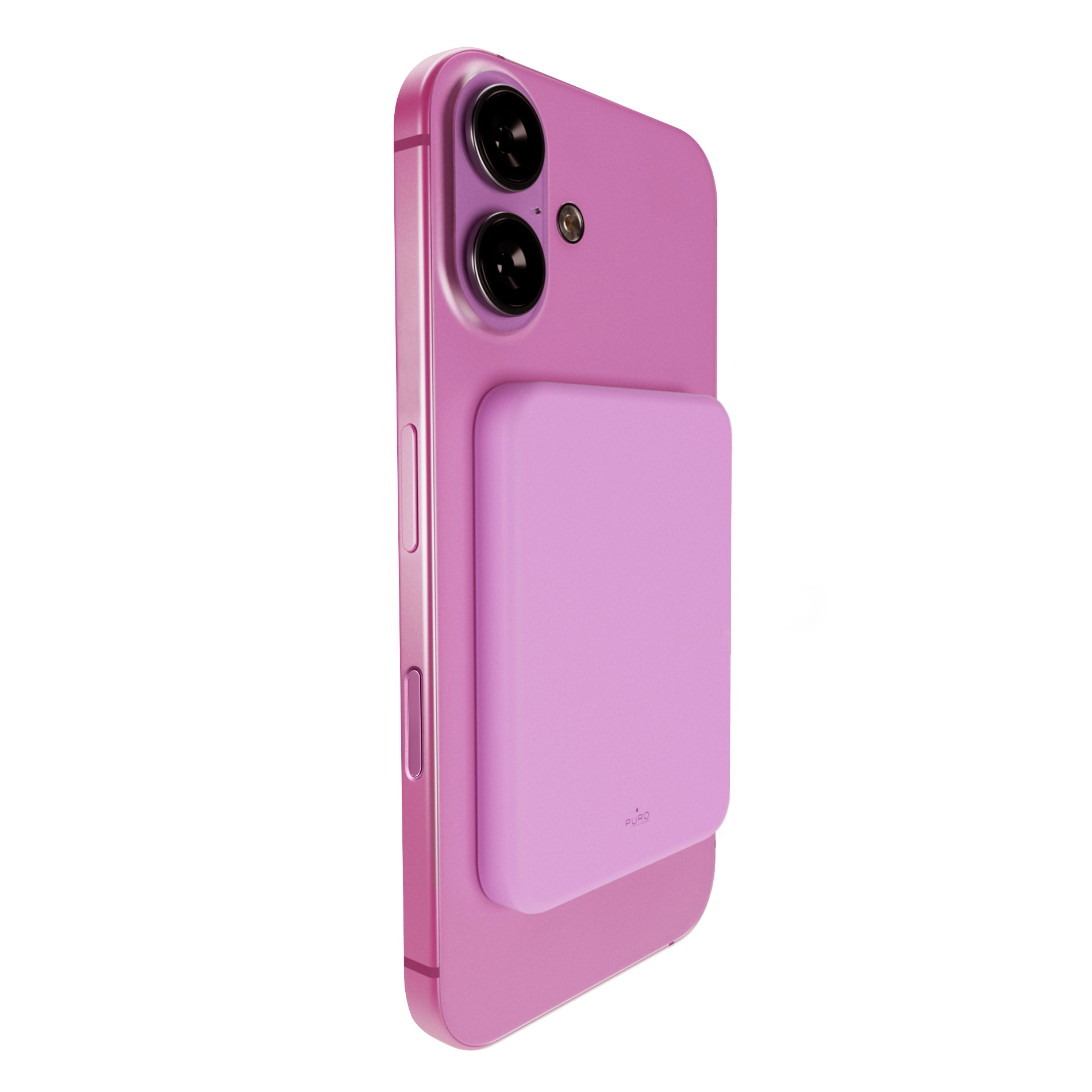 Puro External Battery 4200mAh MagSafe USB-C, Pink