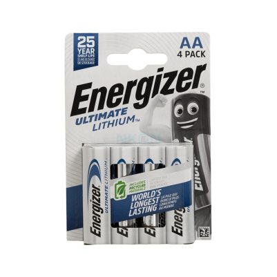 ENERGIZER ΜΠΑΤΑΡΙΕΣ ULTIMATE ΛΙΘΙΟΥ AA FR6/L91 1,5V 3500mAh Li-ion 4/BLISTER