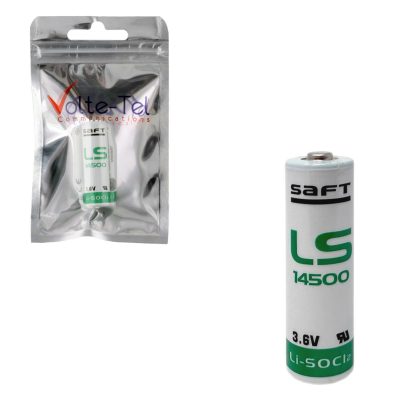 SAFT ΜΠΑΤΑΡΙΑ ΛΙΘΙΟΥ-ΘΕΙΟΝΥΛΟΧΛΩΡΙΔΙΟΥ 14500 AA/ FR6 Li-SOCl2 3.6V 2600mAh