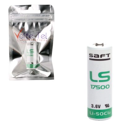 SAFT ΜΠΑΤΑΡΙΑ ΛΙΘΙΟΥ-ΘΕΙΟΝΥΛΟΧΛΩΡΙΔΙΟΥ 17500 AA Li-SOCl2 3.6V 3600mAh