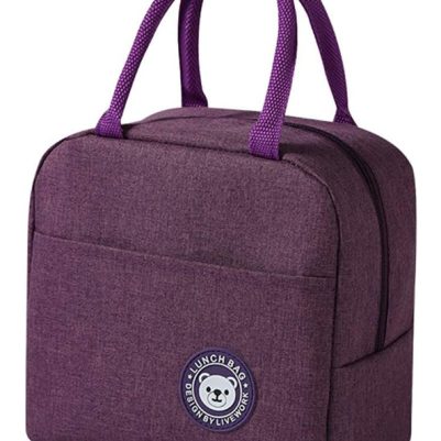 Ισοθερμική τσάντα HUH-0011, 7L, αδιάβροχη, 23x13x21cm, μωβ