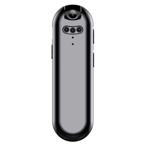 JNN V5 Μίνι HD Κάμερα με Κλιπ 1080p/150°/8GB/Σύνδεση με κινητό (Μαύρη) 23518