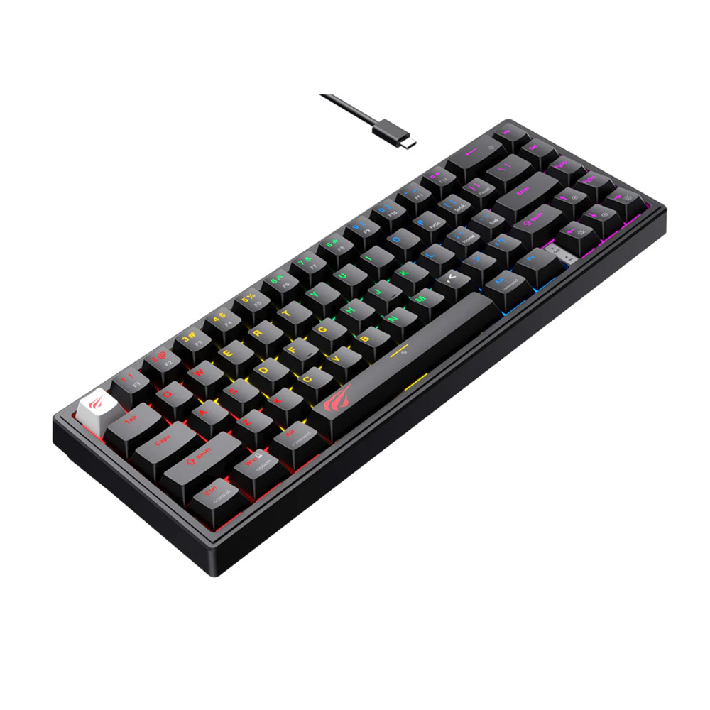 Gaming πληκτρολόγιο - Havit KB874L (Black) - Image 2