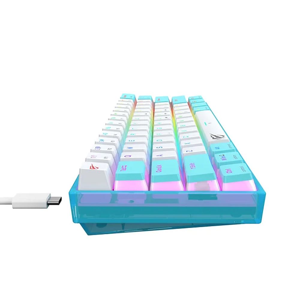 Gaming πληκτρολόγιο - Havit KB877L (Blue/White) - Image 2