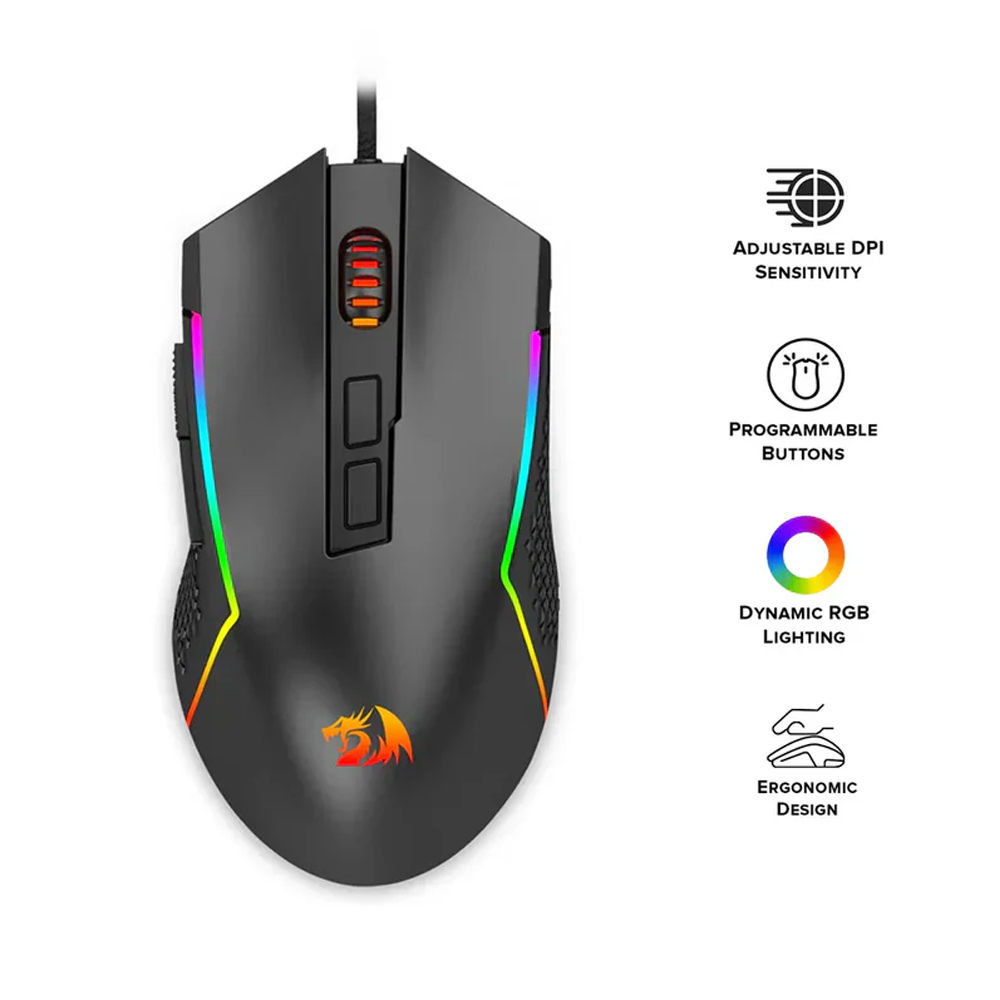 Gaming Ποντίκι - Redragon M613-RGB Trident Lite - Image 2
