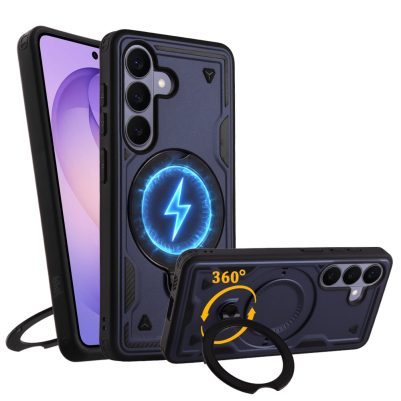 IDOL 1991 ΘΗΚΗ SAMSUNG S26 PLUS 5G S947 6.7" ARMOR TPU HYPER MAGSAFE STAND CAMERA GUARD BLUE