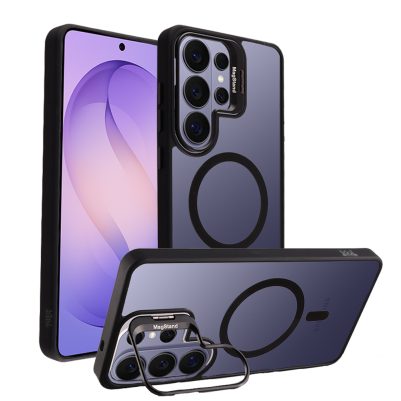 IDOL 1991 ΘΗΚΗ SAMSUNG S26 ULTRA 5G S948 6.9" MAGSTAND CLEAR TPU HYPER MAGSAFE CAMERA GUARD BLACK