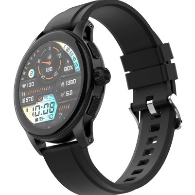 LDNIO smartwatch SW05, heart rate, 1.39" TFT, lP68, μαύρο