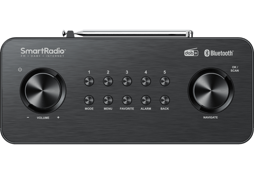 KENWOOD WIFI-SMART-RADIO DAB BT BLACK CR-ST100S-B - Image 2