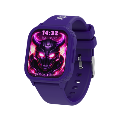Kiddoboo Goat Rage Gaming Smartwatch Purple