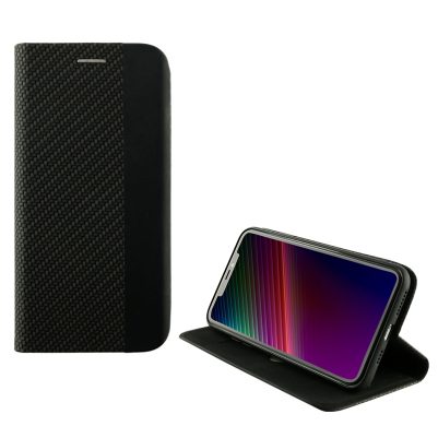 IDOL 1991 ΘΗΚΗ IPHONE 11 6.1" ELITE ANTI-RFID BOOK STAND BLACK