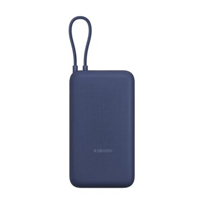 XIAOMI POWER BANK BHR8975GL 20000mAh 2 X 3A USB-TYPE C FAST CHARGE (INTEGRATED USB-C CABLE) 33W BLUE OR