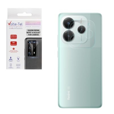 VOLTE-TEL CAMERA TEMPERED GLASS XIAOMI REDMI NOTE 14 5G 6.67in 9H 0.30mm