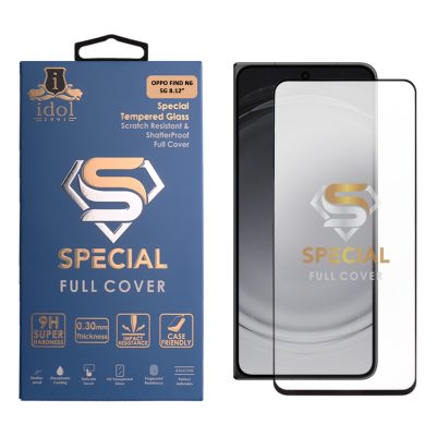 IDOL 1991 SPECIAL TEMPERED GLASS OPPO FIND N6 5G 8.12in 9H 0.25mm FULL COVER FULL GLUE BLACK