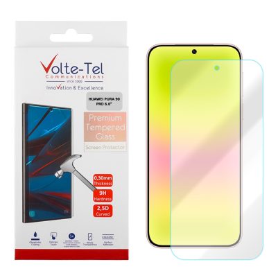 VOLTE-TEL TEMPERED GLASS HUAWEI PURA 90 PRO 6.6in 9H 0.30mm 2.5D FULL GLUE