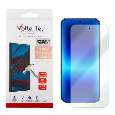 VOLTE-TEL TEMPERED GLASS HUAWEI PURA 90 PRO MAX 6.9in 9H 0.30mm 2.5D FULL GLUE