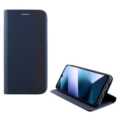 IDOL 1991 ELITE ΘΗΚΗ XIAOMI POCO C85 4G/ REDMI 15C 4G 6.9in ANTI-RFID BOOK STAND BLUE