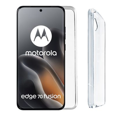 VOLTE-TEL ΘΗΚΗ MOTOROLA EDGE 70 FUSION 5G 6.78" SLIMCOLOR AIR TPU FULL CAMERA PROTECTION ΔΙΑΦΑΝΗ