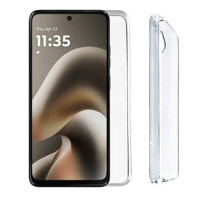 VOLTE-TEL ΘΗΚΗ MOTOROLA MOTO G17 POWER 6.72" SLIMCOLOR AIR TPU FULL CAMERA PROTECTION ΔΙΑΦΑΝΗ
