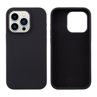 IDOL 1991 VELVET ELITE TPU ΘΗΚΗ IPHONE 14 PRO 6.1in  4 SIDE CAMERA GUARD BLACK