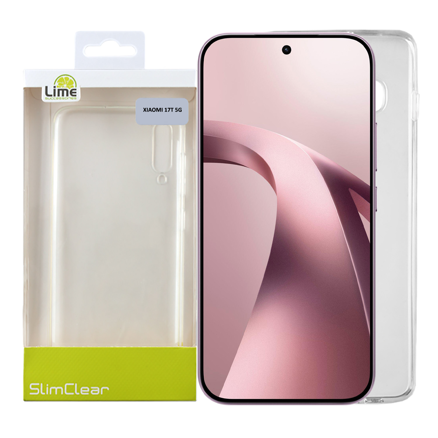 LIME ΘΗΚΗ XIAOMI 17T 5G 6.59" SLIMCLEAR TPU CAMERA GUARD ΔΙΑΦΑΝΗ