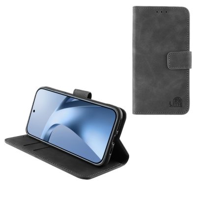 LIME ESSENTIAL ΘΗΚΗ XIAOMI 17T 5G 6.59in  MAGNET BOOK STAND CLIP GREY