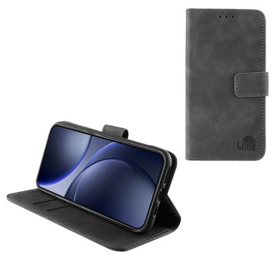 LIME ESSENTIAL ΘΗΚΗ OPPO FIND X9 5G 6.59in MAGNET BOOK STAND CLIP GREY