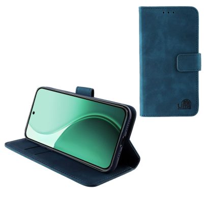 LIME ESSENTIAL ΘΗΚΗ OPPO RENO14 F 5G 6.57in MAGNET BOOK STAND CLIP DARK BLUE
