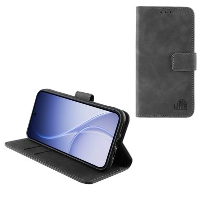 LIME ESSENTIAL ΘΗΚΗ OPPO RENO15 5G 6.59in MAGNET BOOK STAND CLIP GREY