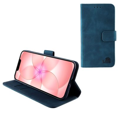 LIME ESSENTIAL ΘΗΚΗ IPHONE 17e 6.1in MAGNET BOOK STAND CLIP DARK BLUE
