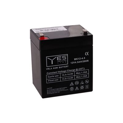 YES ΜΠΑΤΑΡΙΕΣ ΜΟΛΥΒΔΟΥ 12V 4.5Ah (89X69X100) ΑΚΡΟΔΕΚΤΗΣ T1/F1 4,75mm