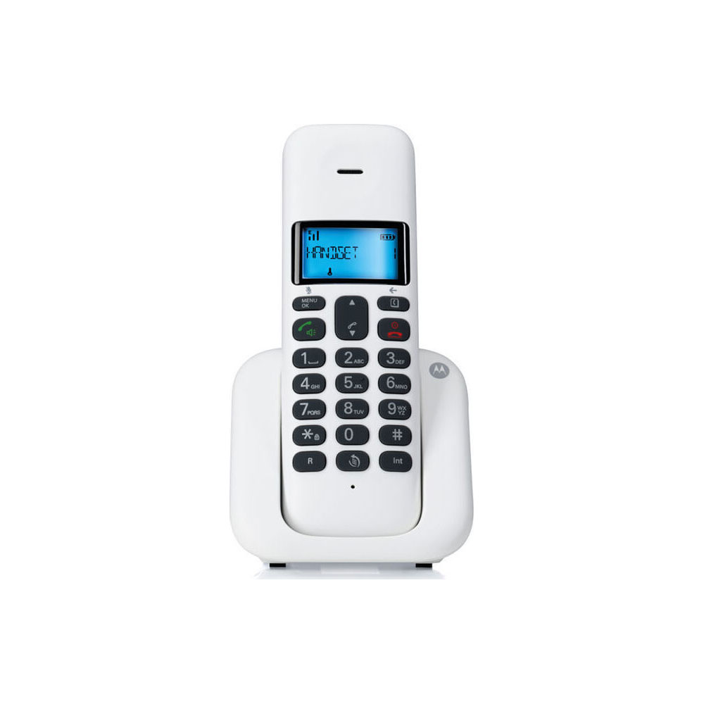 ΑΣΥΡΜΑΤΟ ΤΗΛΕΦΩΝΟ MOTOROLA T301 ΜΕ ΑΝΟΙΧΤΗ ΑΚΡΟΑΣΗ WHITE GR
