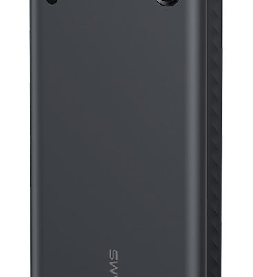 USAMS power bank CD253, 2x θύρες εξόδου, 10000mAh, 10W, μαύρο