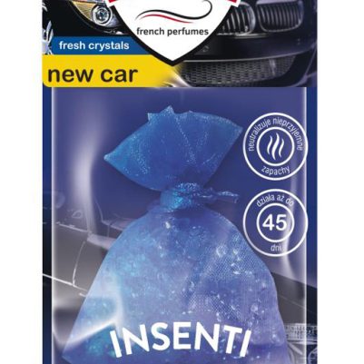MOJE AUTO κρεμαστό αρωματικό αυτοκινήτου 15-002, new car, crystals 20g