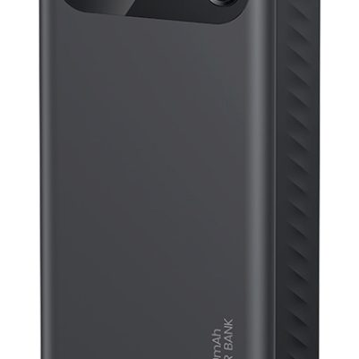 USAMS power bank CD251 με οθόνη, 3x θύρες εξόδου, 20000mAh, PD20W, μαύρο