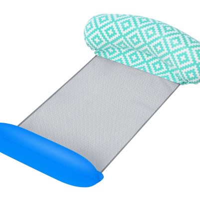 BESTWAY φουσκωτή καρέκλα θαλάσσης 43555, 145x87cm, βεραμάν/μπλε
