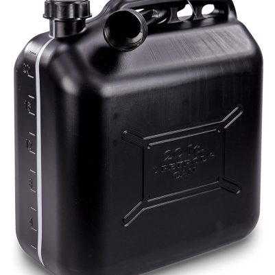 PROPLUS δοχείο καυσίμων 530047 με σπιράλ, πλαστικό, 20lt, μαύρο