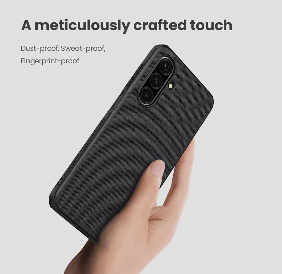 NILLKIN θήκη Super Frosted Shield Pro για Samsung Galaxy A26 5G, μαύρη - Image 2
